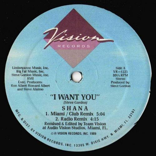 Shana - I Want You