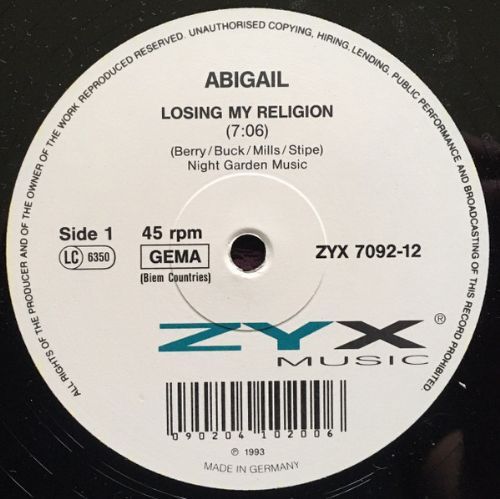 Abigail - Losing My Religion