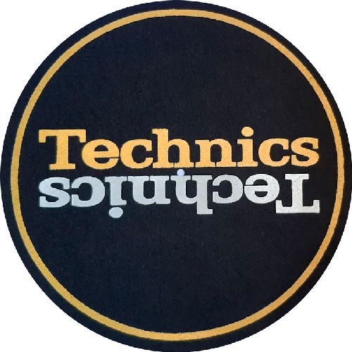 Feltro Technics Dourado / Slipmats Grosso