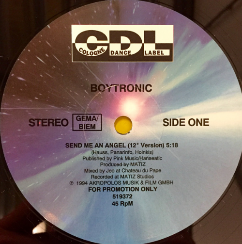 Boytronic - Send Me An Angel