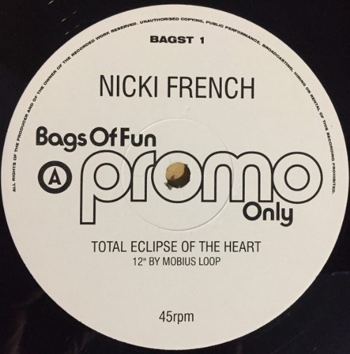 Nicki French - Total Eclipse Of The Heart