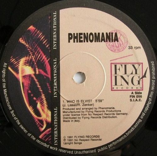 Phenomania - Who Is Elvis / Floor Burn