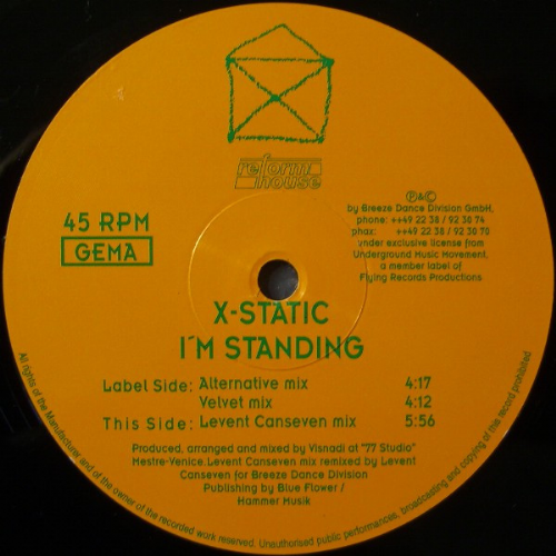 X-Static - Im Standing