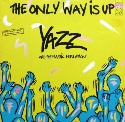 Yazz And The Plastic Population - The Only Way Is Up / Vinil na cor azul