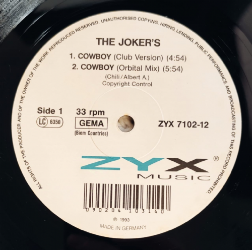 The Jokers - Cowboy